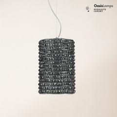 Stellar Beads Pendant Lights Smoke Clear 12"#Color_clear