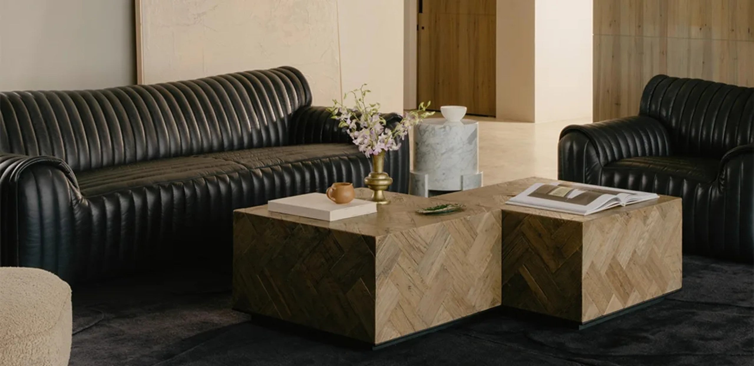 Aspen Leather Occasional Chair