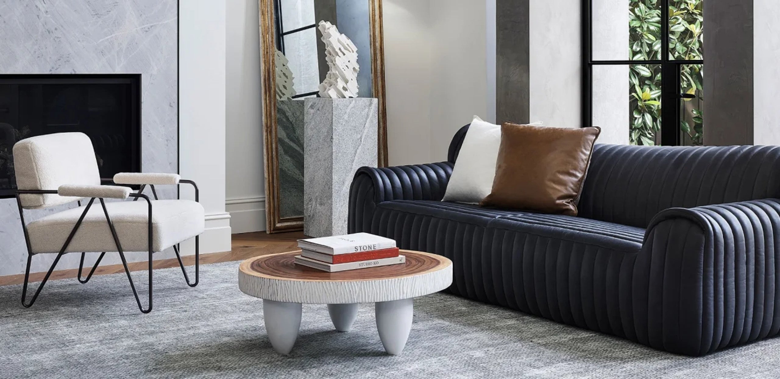 Aspen Leather Sofa