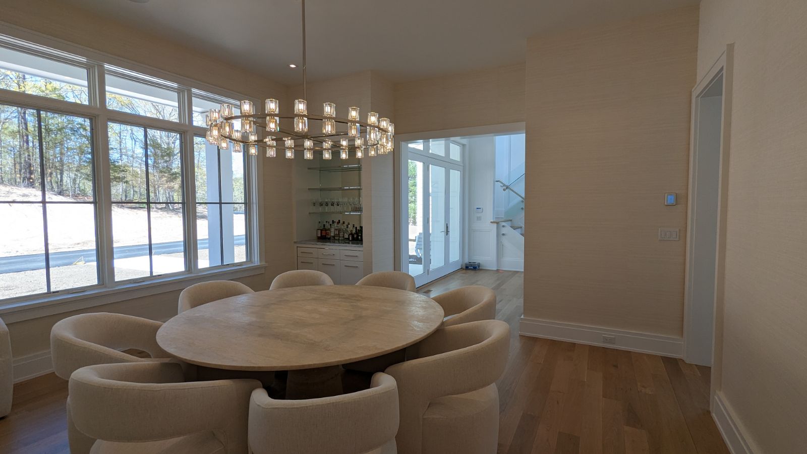 Arcachon 2 Tierd Round Chandelier 60"