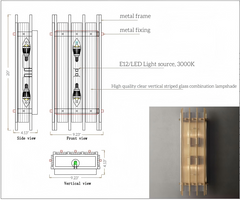 San Marco Grand Rectangular Sconce