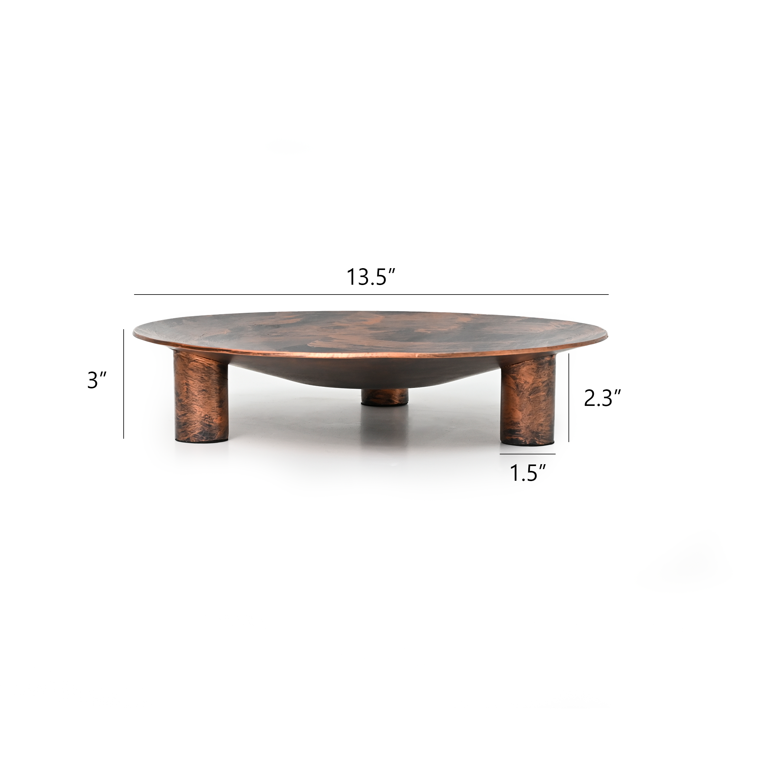 Altan Round Metal Tray