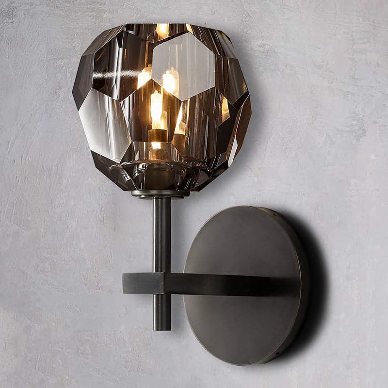 Boule de Cristal Glass Wall Sconce