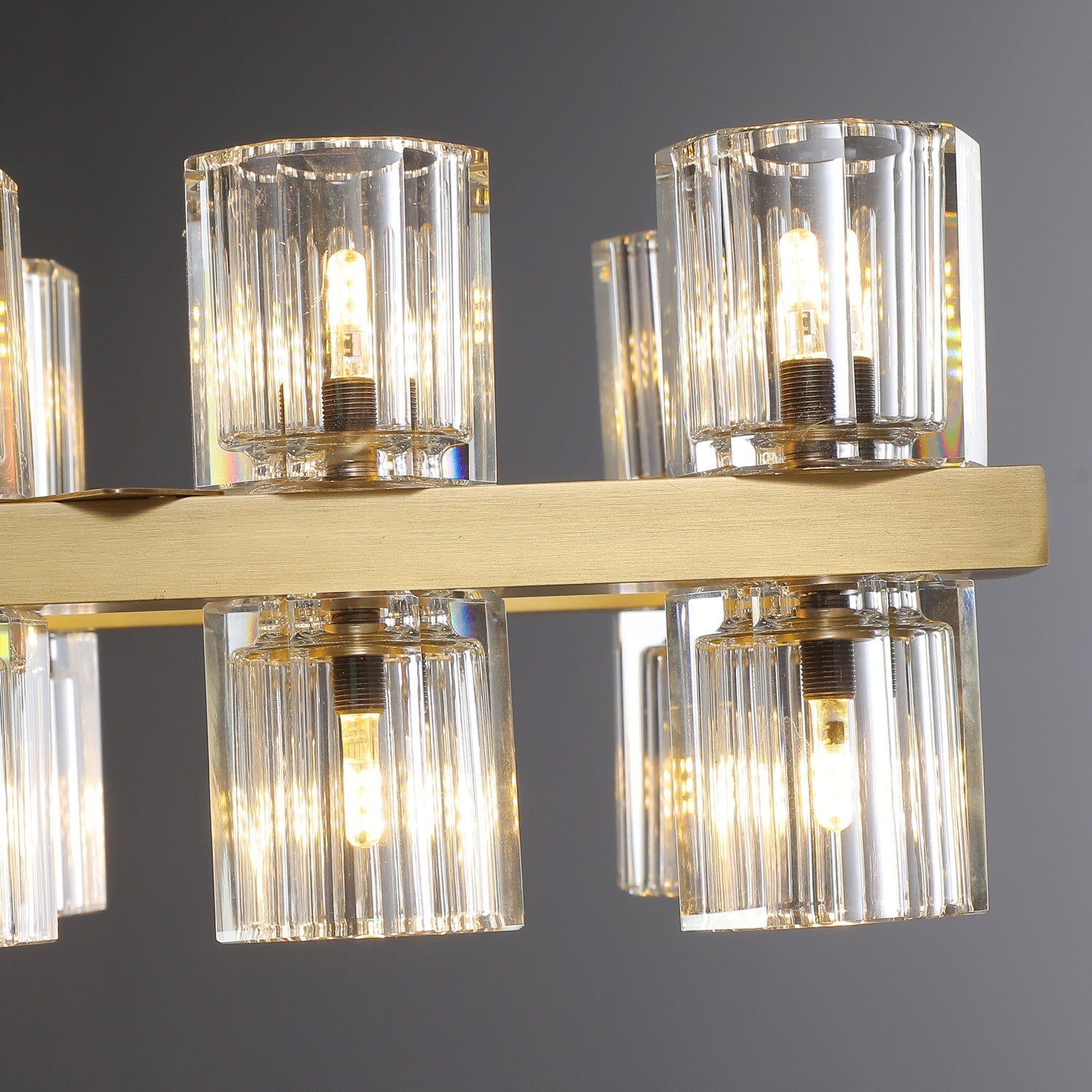 Arcachon 2 Tierd Round Chandelier 60"