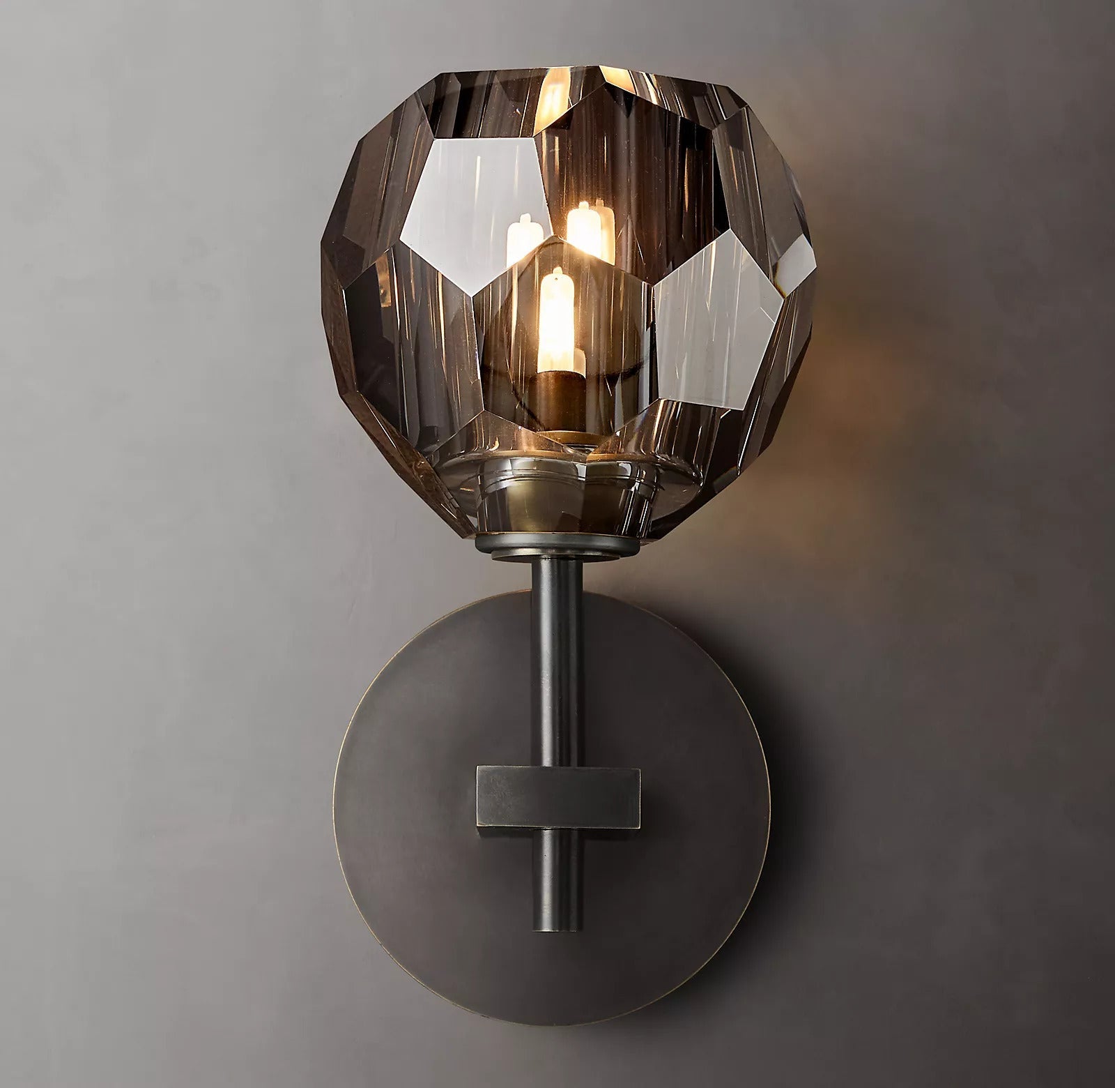 Boule de Cristal Glass Wall Sconce