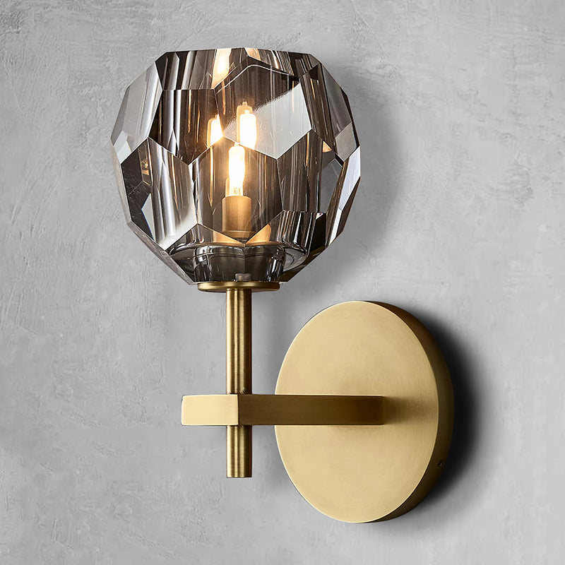 Boule de Cristal Glass Wall Sconce
