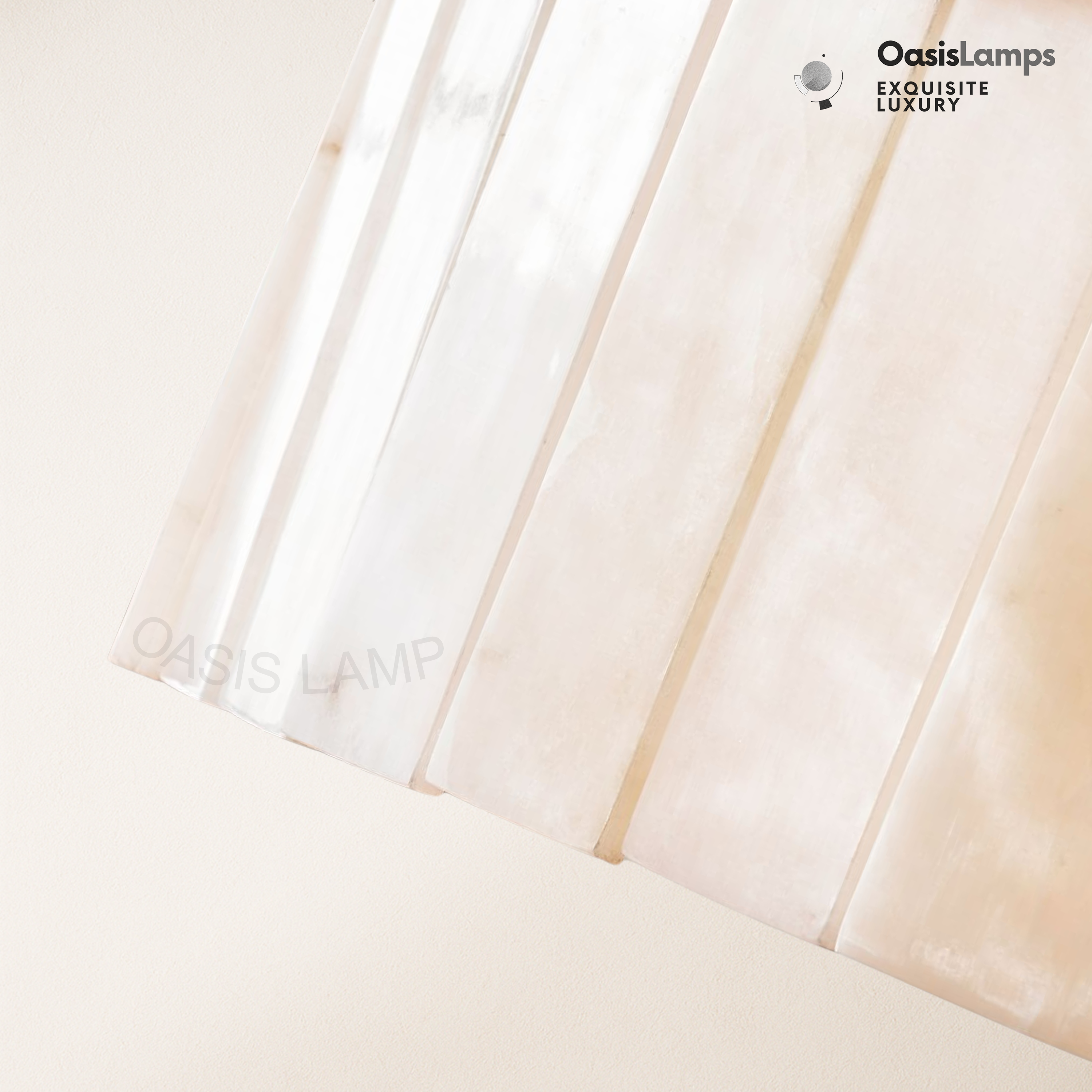 Janina Windha Alabaster Flake chandelier