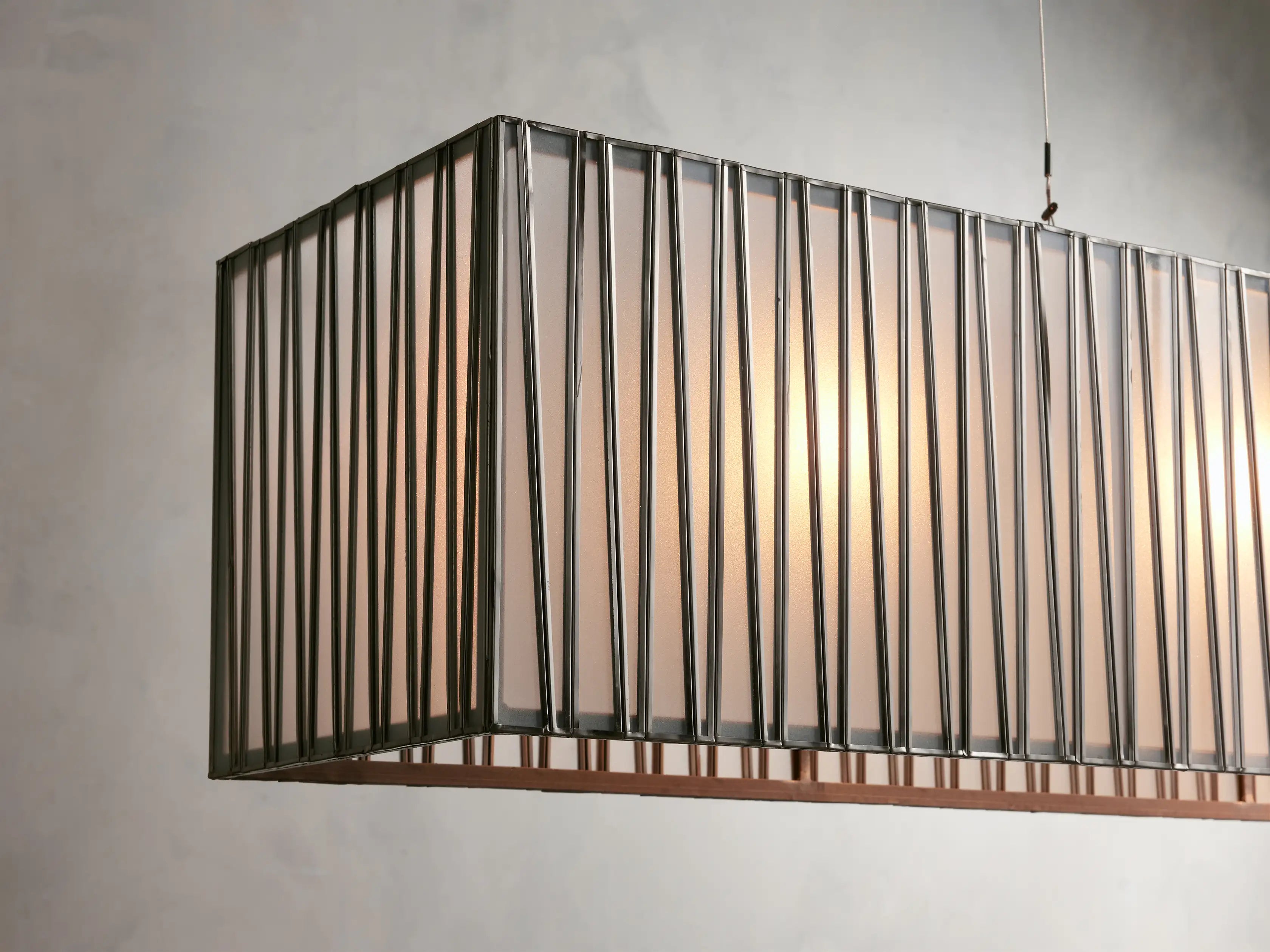 Junet Rectangular Chandelier 49" 60" 72"W