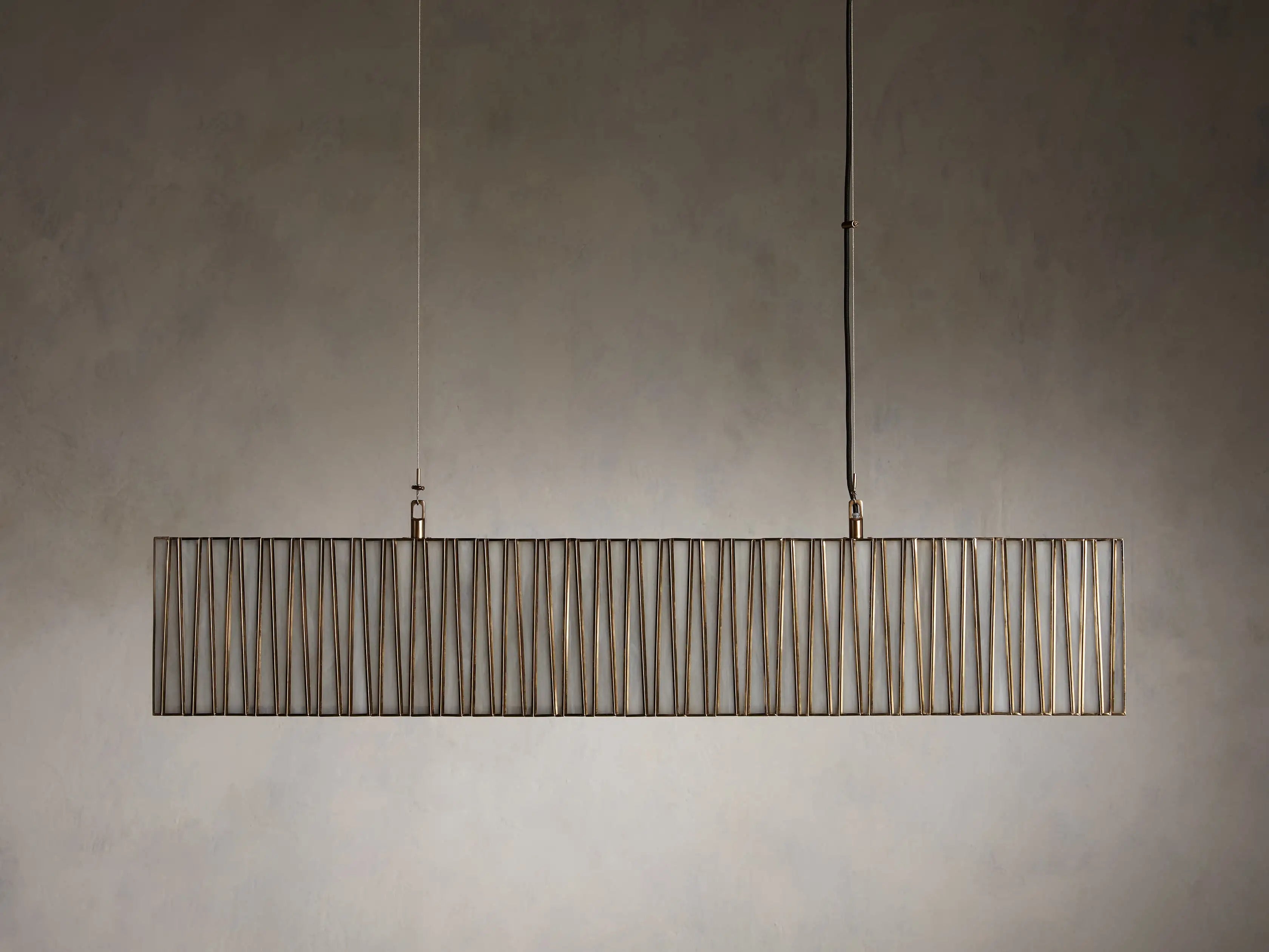 Junet Rectangular Chandelier 49" 60" 72"W