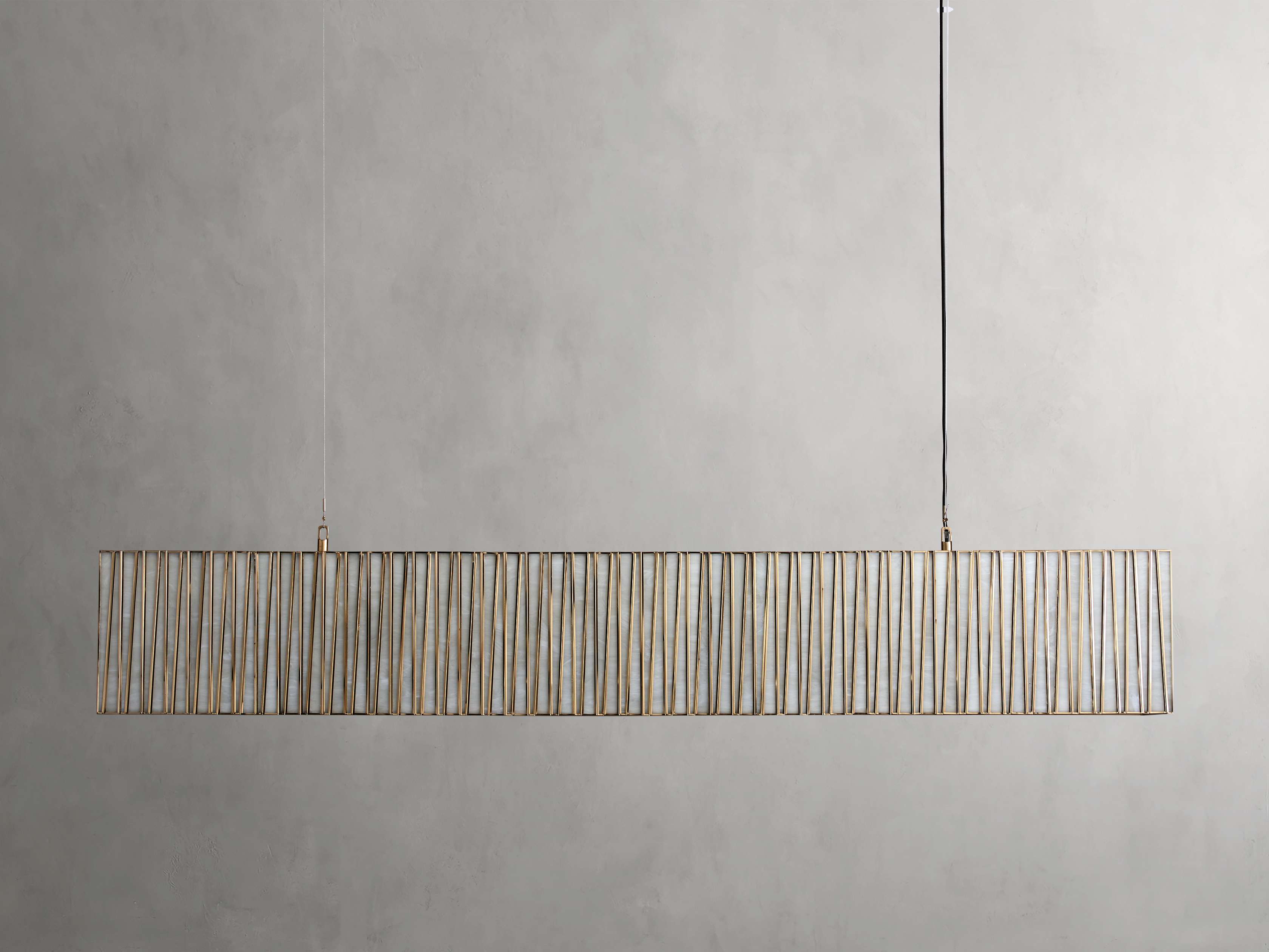 Junet Rectangular Chandelier 49" 60" 72"W