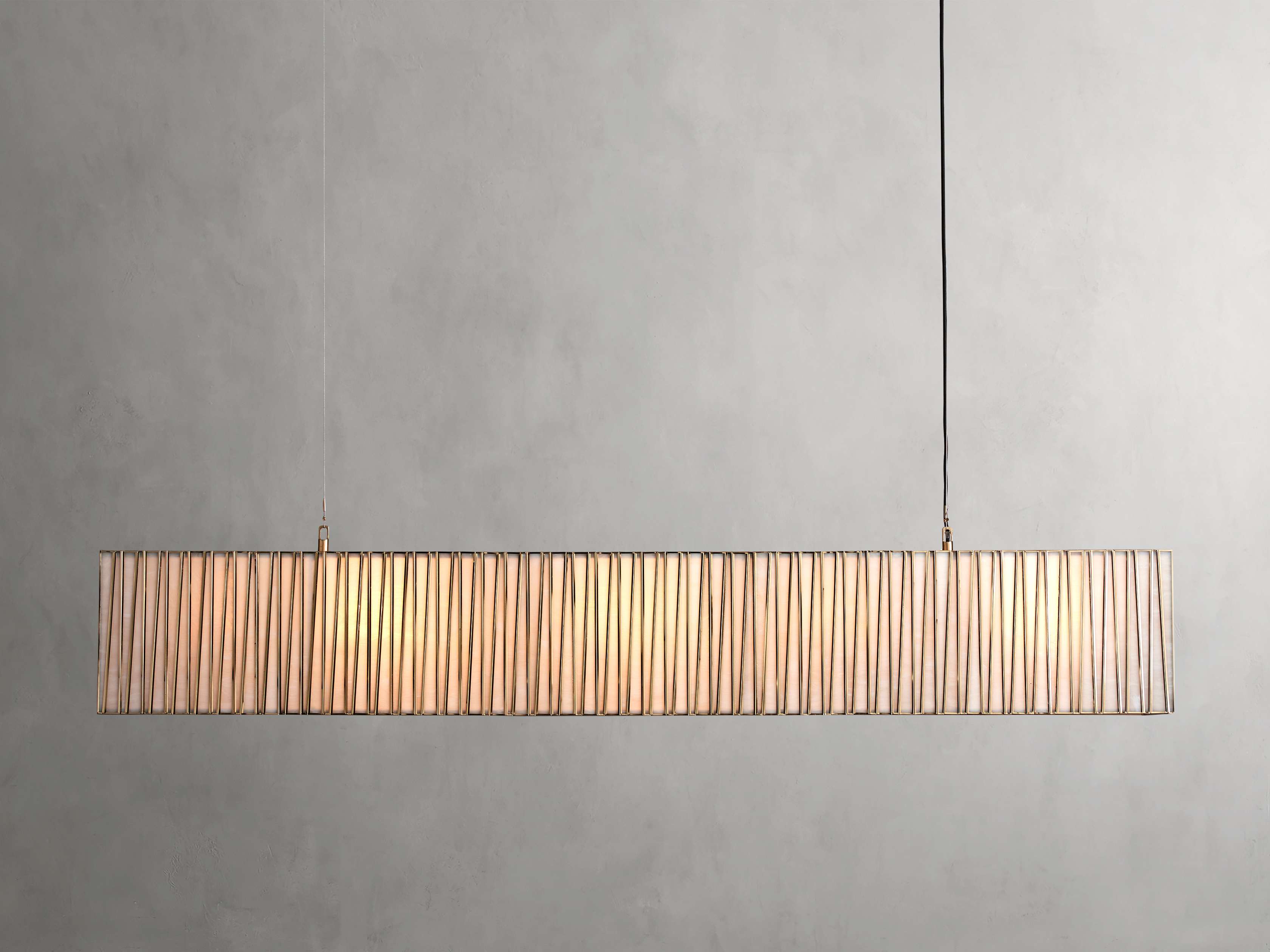Junet Rectangular Chandelier 49" 60" 72"W