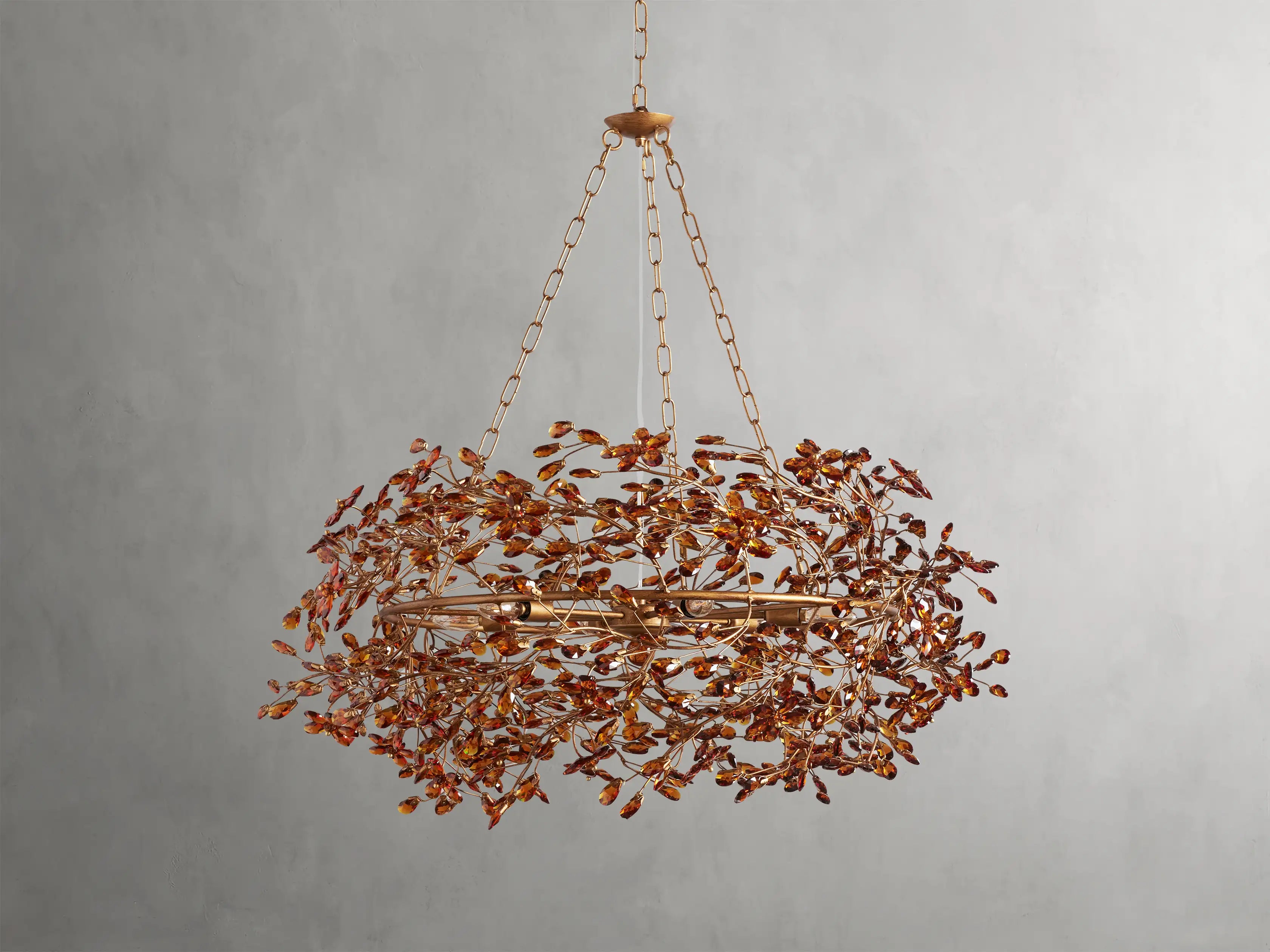 Fiore Colored Crown Chandelier 39'' 60''