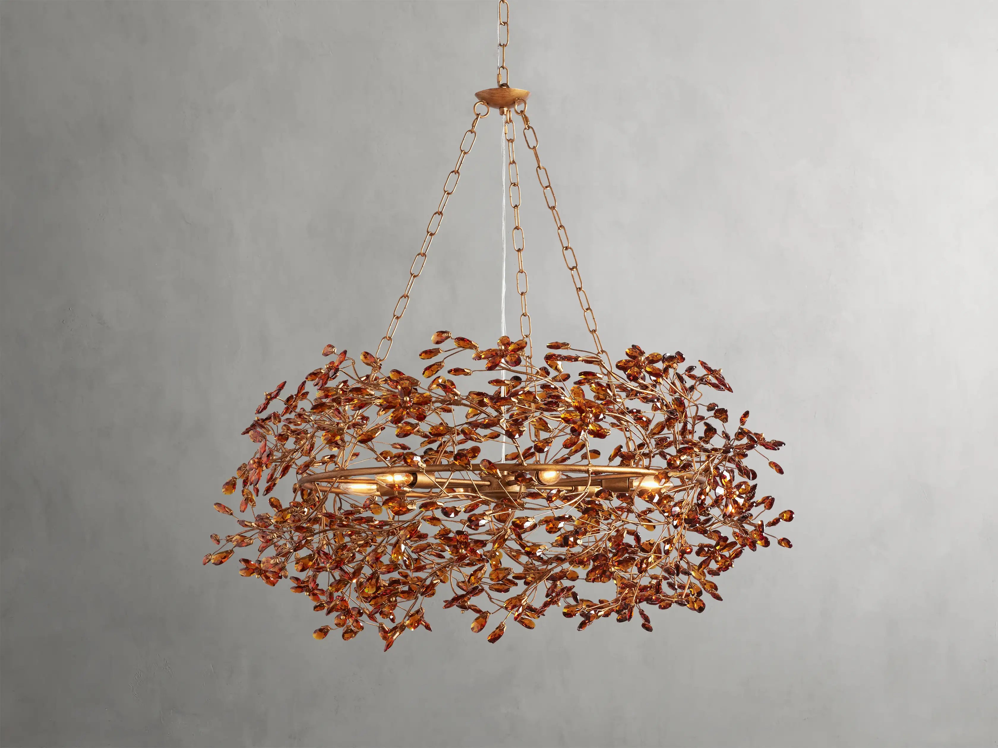 Fiore Colored Crown Chandelier 39'' 60''