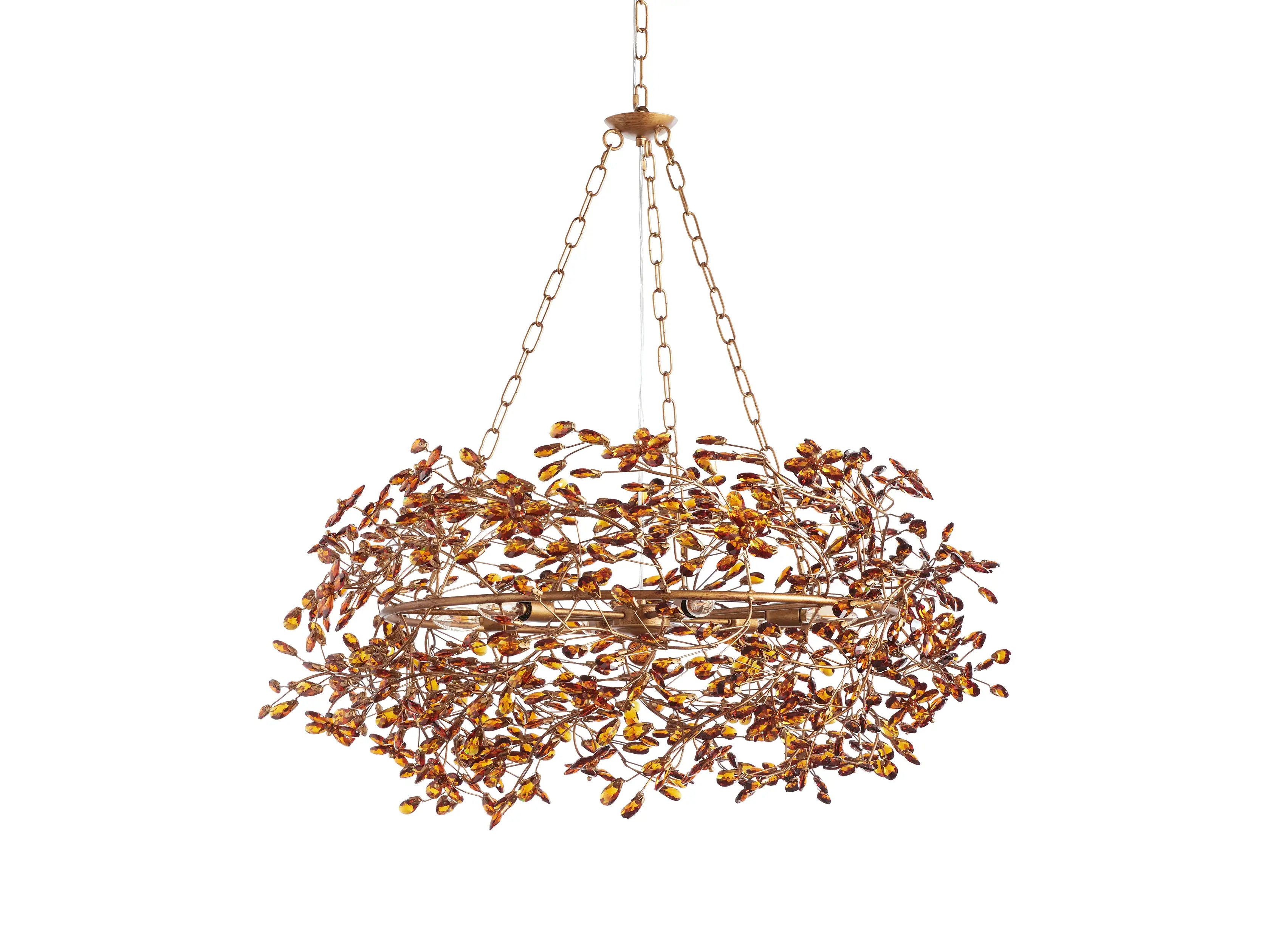 Fiore Colored Crown Chandelier 39'' 60''