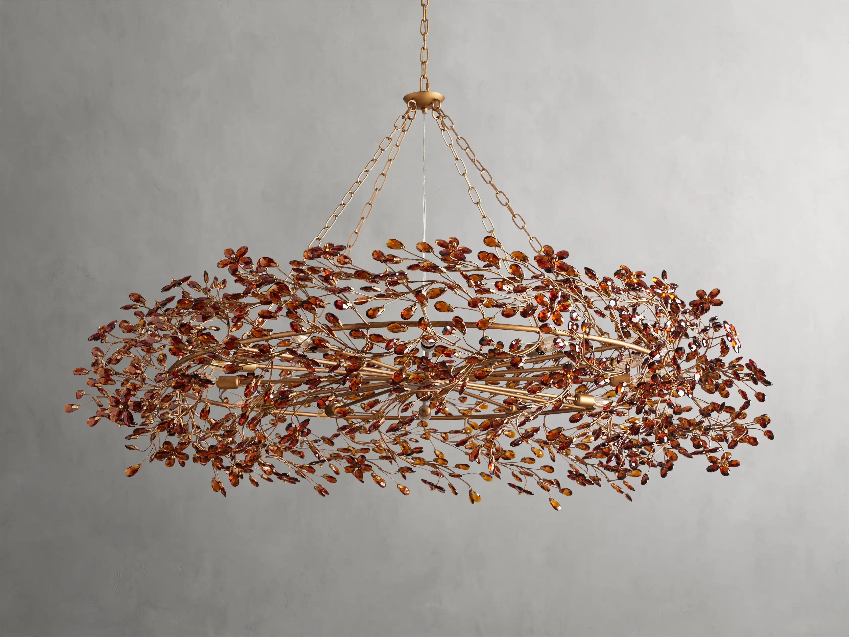 Fiore Colored Crown Chandelier 39'' 60''