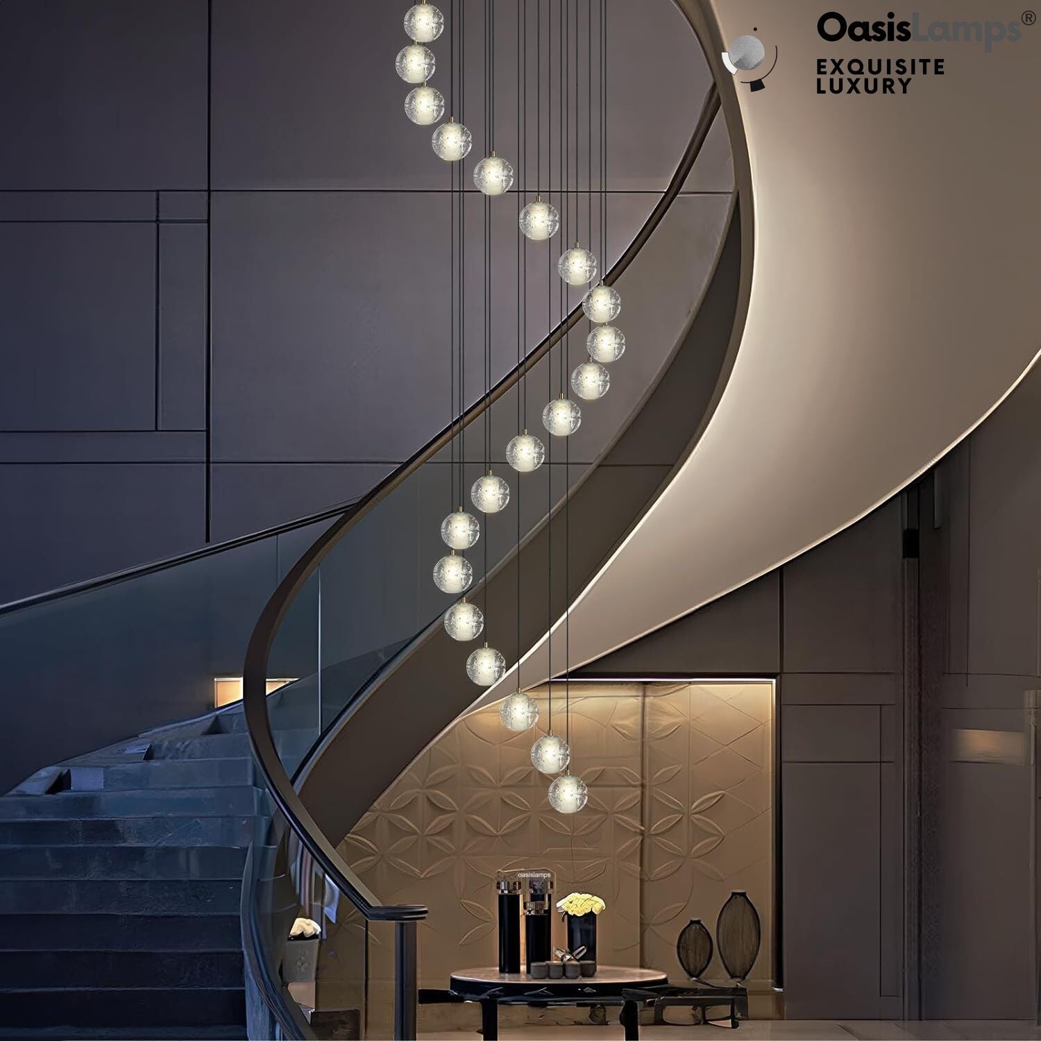 Pearl Ball Ceiling Chandelier 14 20 Light#Color_Brass,size_20-light