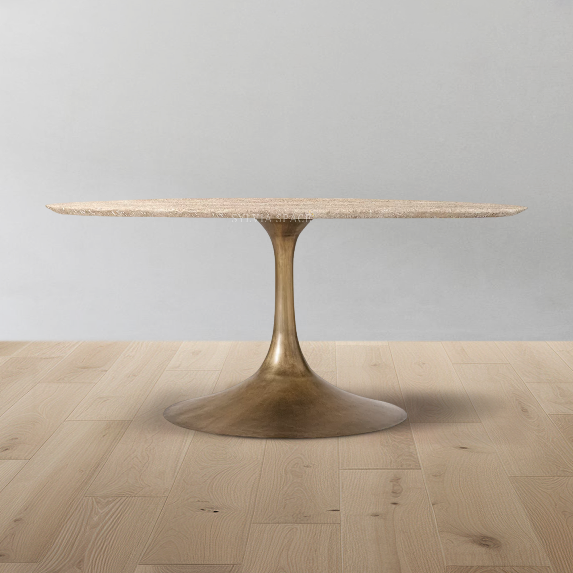 Aero Stone Round Dining Table