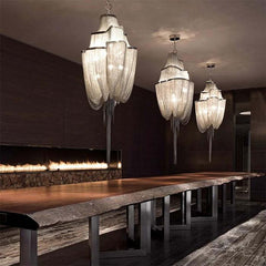 Tassels Multi Tier Pendant