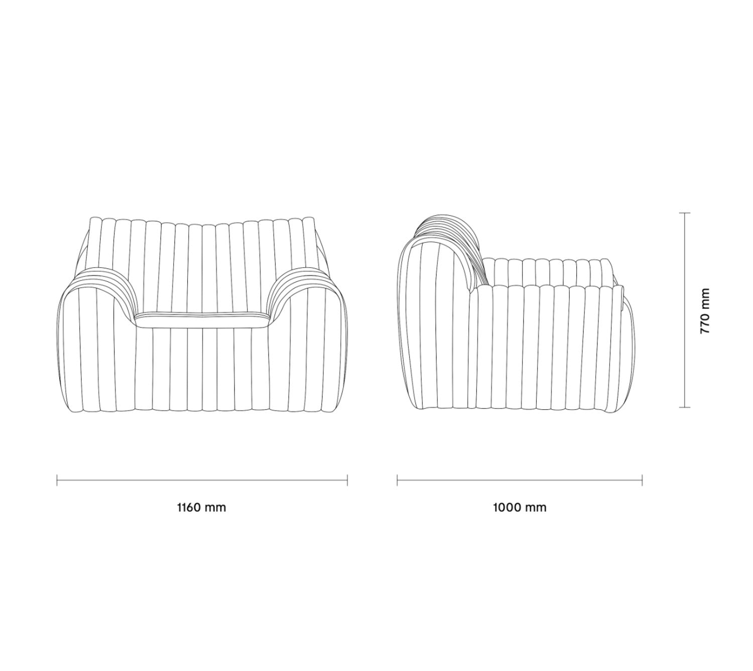 Aspen Leather Occasional Chair