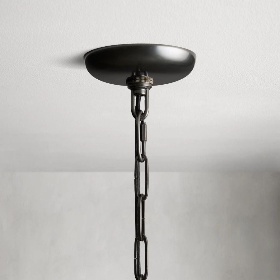 Art Glass Ghiaccio Round Chandelier 36" 48"
