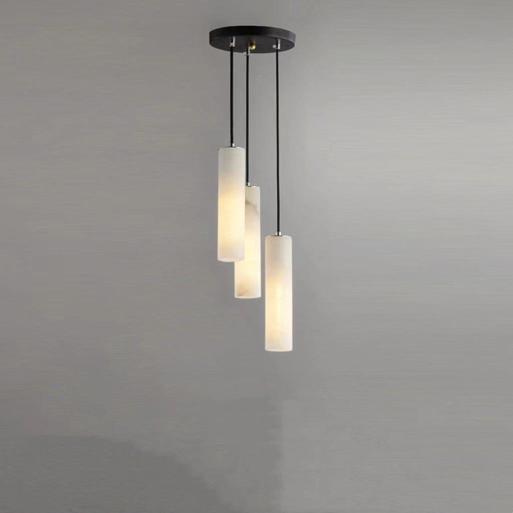 Mont Alabaster Modern Art Round Chandelier