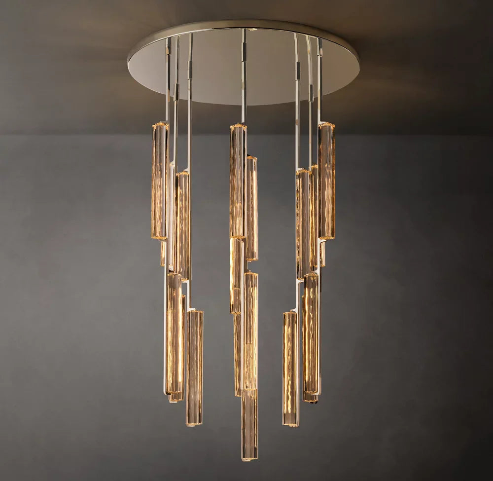 Audubon Crystal Round Chandelier 40"