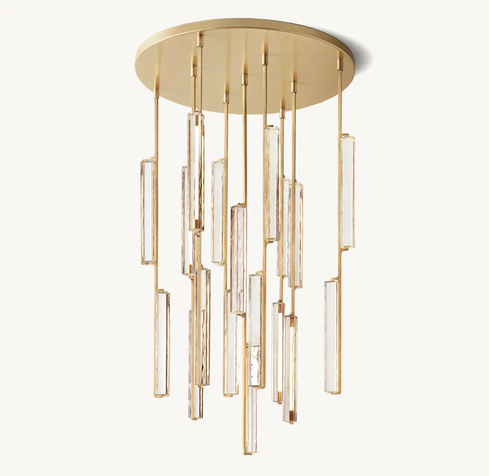 Audubon Crystal Round Chandelier 40"