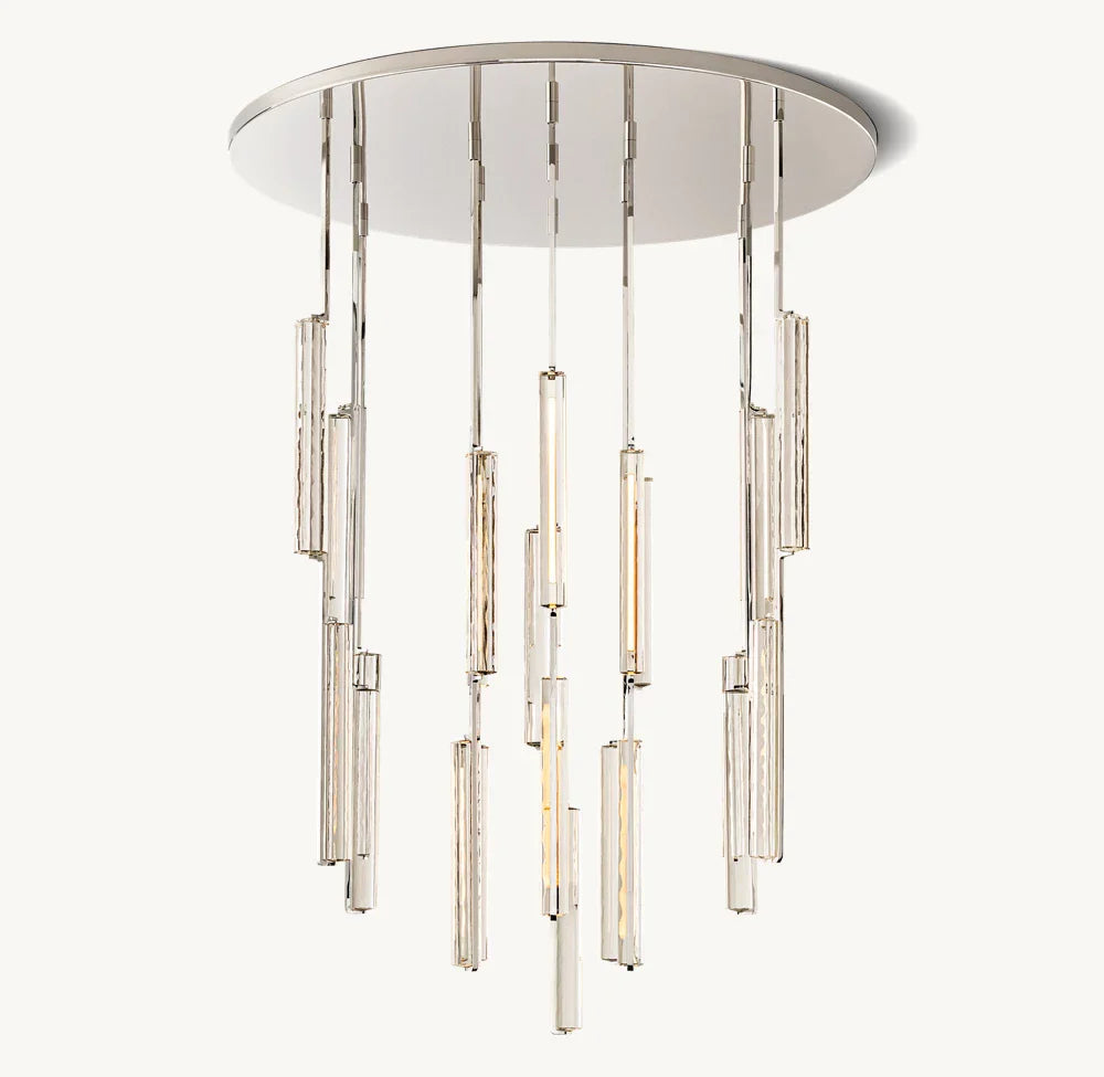 Audubon Crystal Round Chandelier 56"