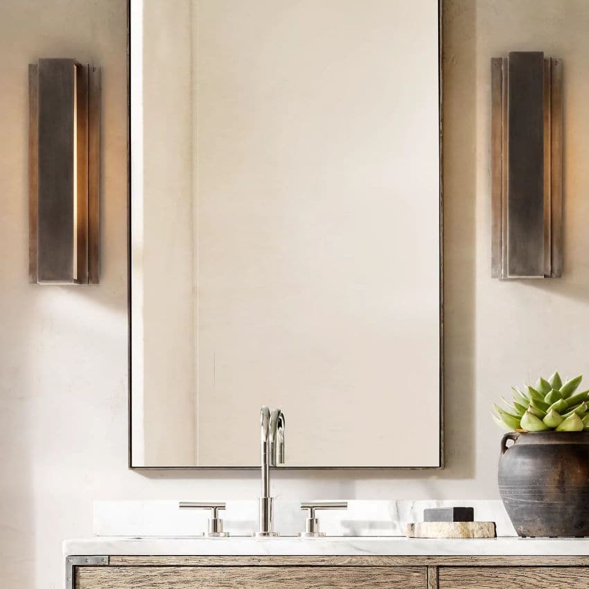 Michael Vintage Reflect Wall Sconce 18"H
