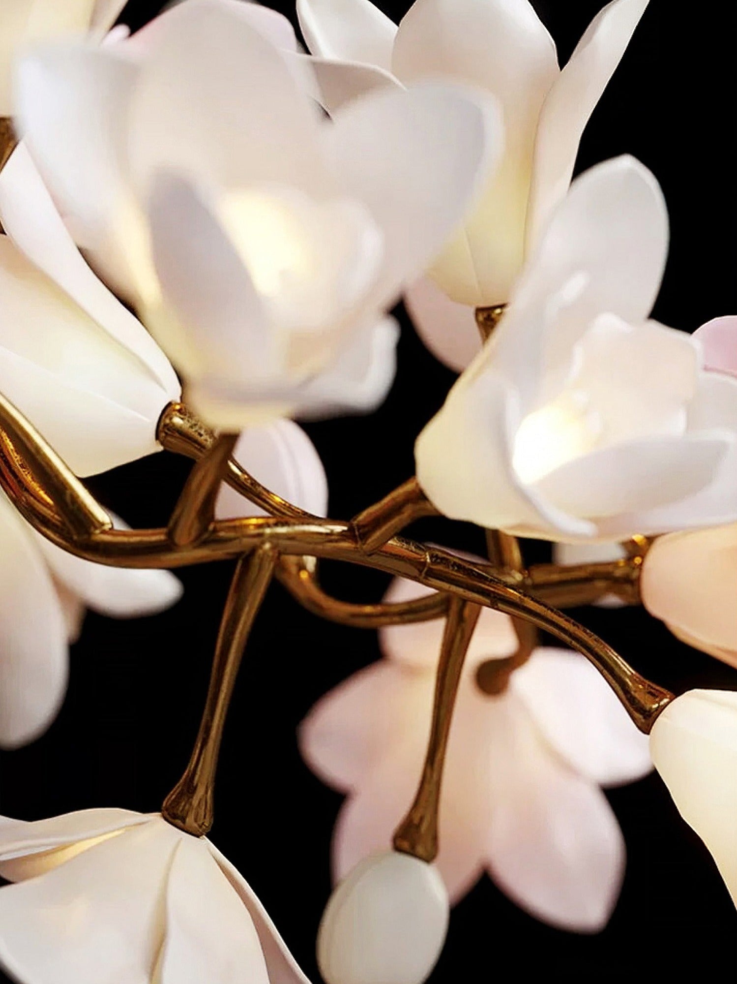 Flora Circular Blossom Chandelier