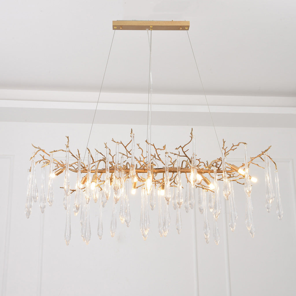 Crystal Creative Branch Chandelier