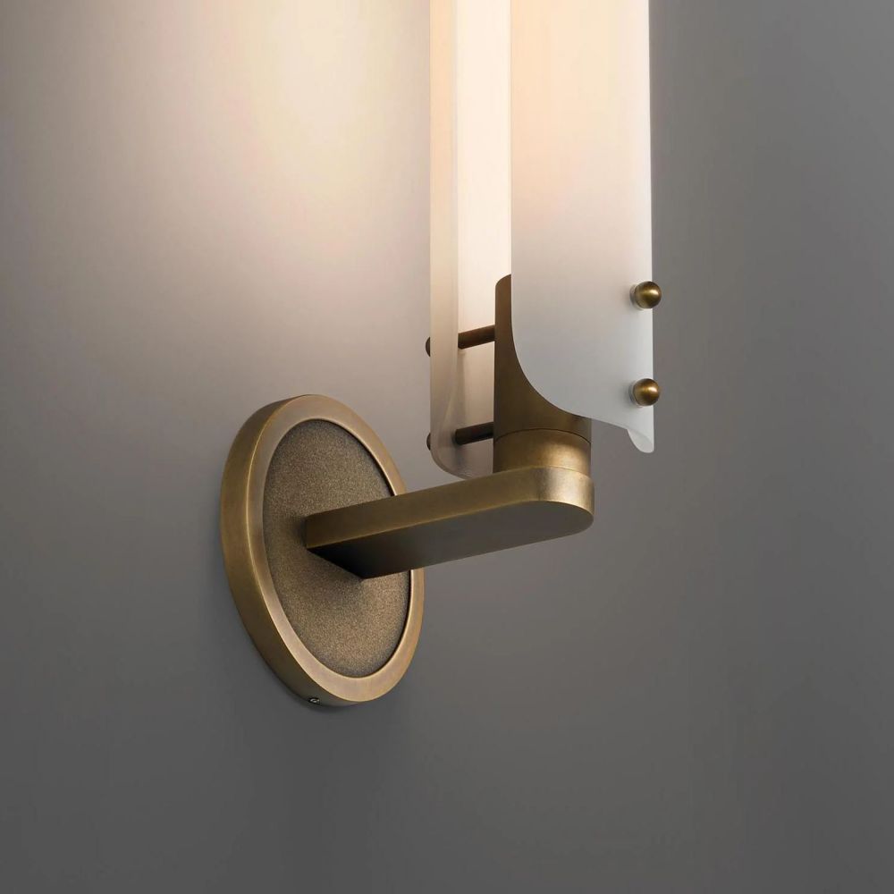 Alle White Sconce