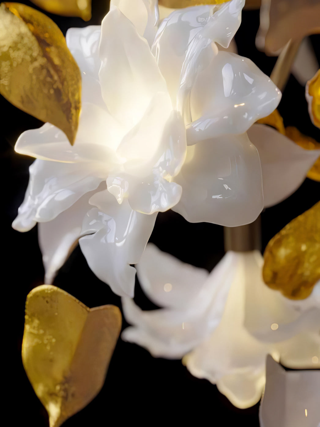 Flora Flying Flowers Fluttering Chandelier