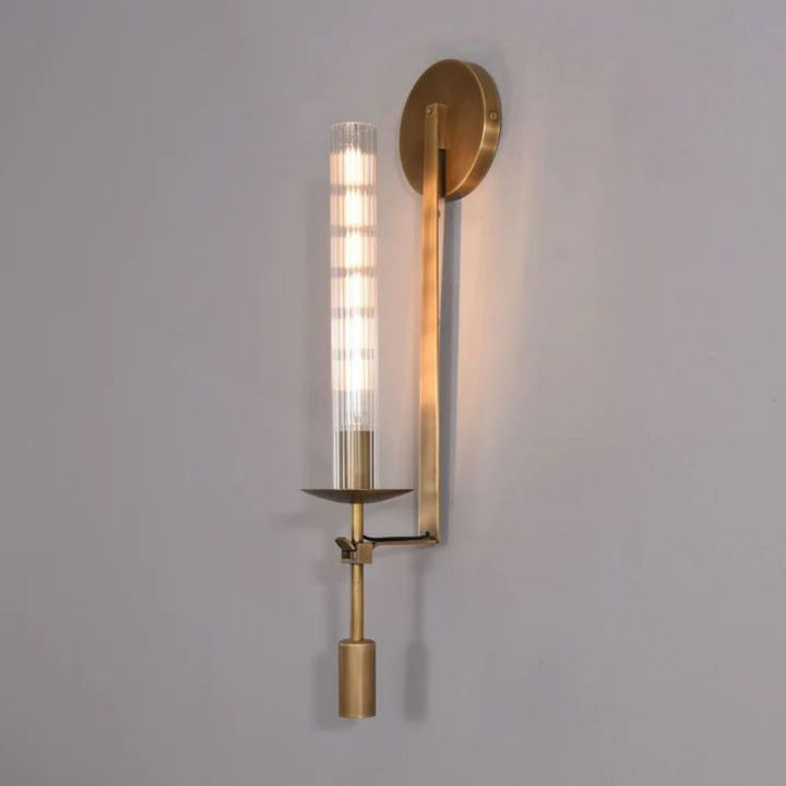 Candle Shape Vintage Single Sconce