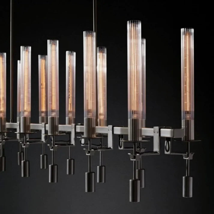 Fontanellee Linear Chandelier 66"