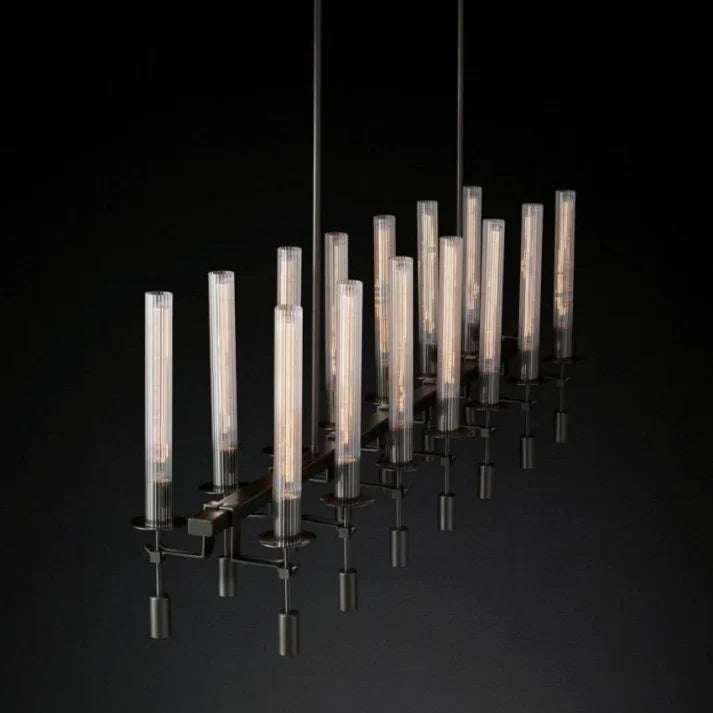 Fontanellee Linear Chandelier 66"