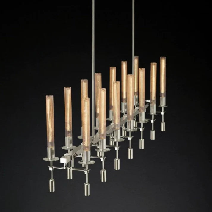 Fontanellee Linear Chandelier 66"