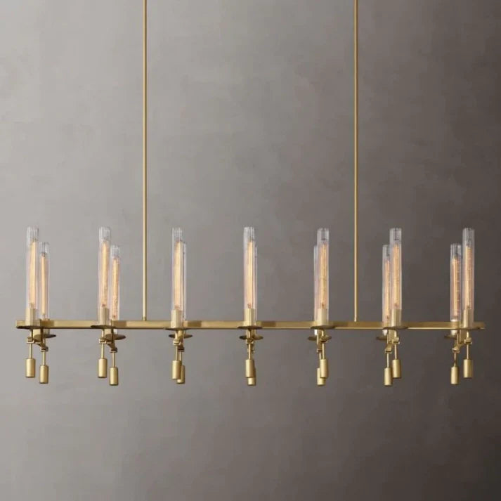 Fontanellee Linear Chandelier 66"
