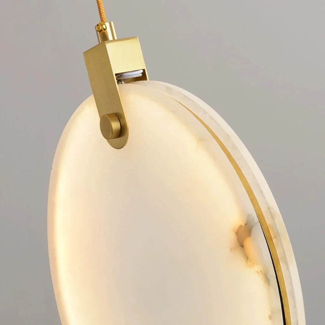 Egwent Harvest Alabaster Dish Chandelier