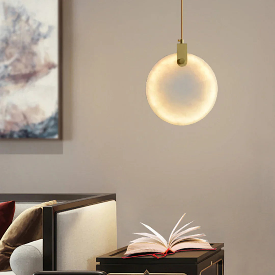 Egwent Harvest Alabaster Dish Chandelier