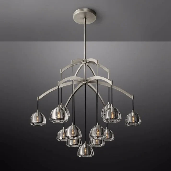 Hemisophere Round Chandelier 48"