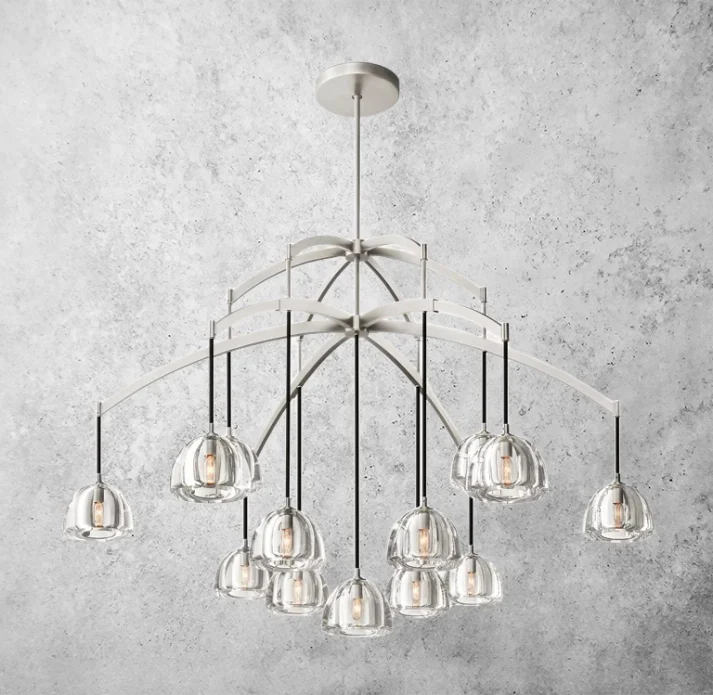 Hemisophere Round Chandelier 60''