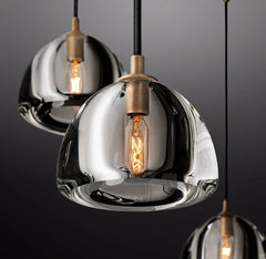 Hemisophere Round Chandelier 36"
