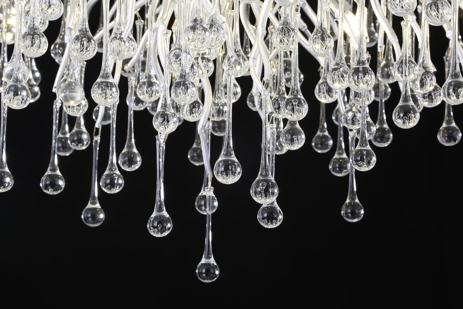 Tree Crystal Chandelier,Silver 23.62" D