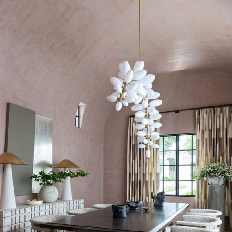 Harris Art Grape Arch Branch Chandelier