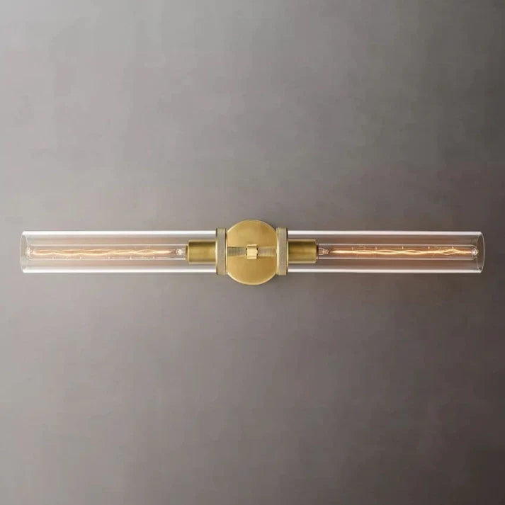 Lamber Knurled Grand Linear Wall Sconce 30½"W