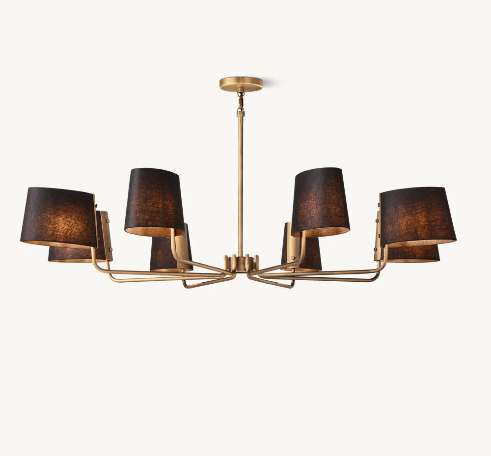 MARTINEAU ROUND CHANDELIER 60"