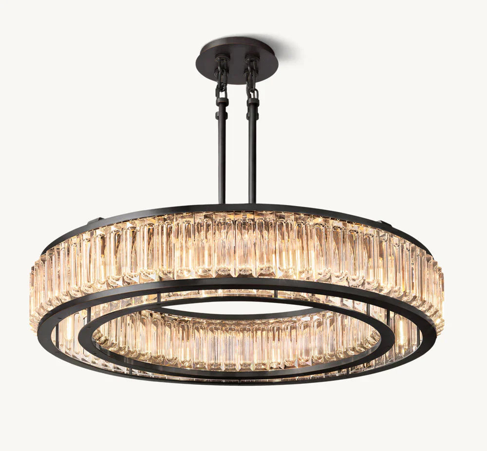 MAURIER ROUND CHANDELIER 48"