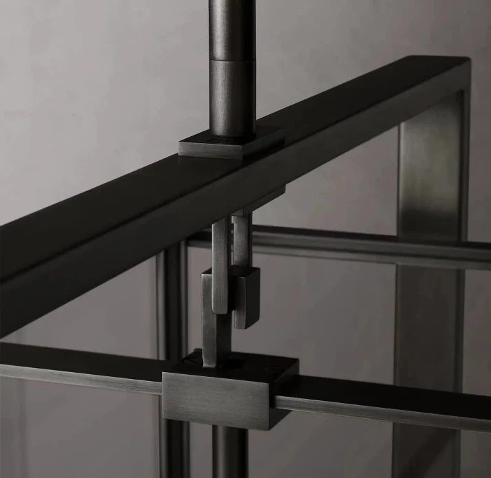Michaul Beck Rectangular Chandelier 54"