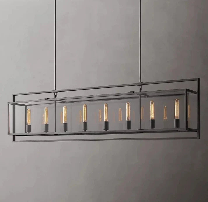Michaul Beck Rectangular Chandelier 72"